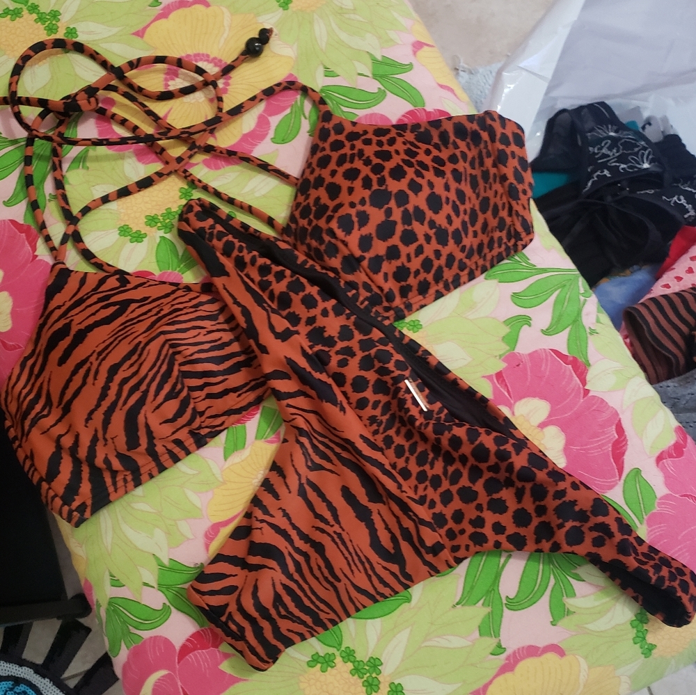 Victoria's Secret animal print bikini